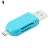 2 In 1 Card Reader Universal USB OTG Micro USB TF SD Card