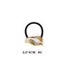 Retro Gold Geometric Hair Clips and Ponytail Ties
