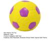 Sports Ball Dog Chew Toy Bite Resistant Boredom Stress Relief Squeaky Latex Football Soccer Tennis Teething Cleaning Toy Pet Supplies