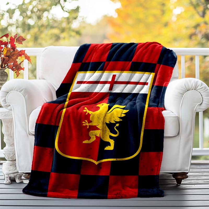 CFC Flannel Blanket Soft All-Season Throw, Design for Camping, Car Travel, Hiking Sofa, Bed, Office Perfect Gift for Parties