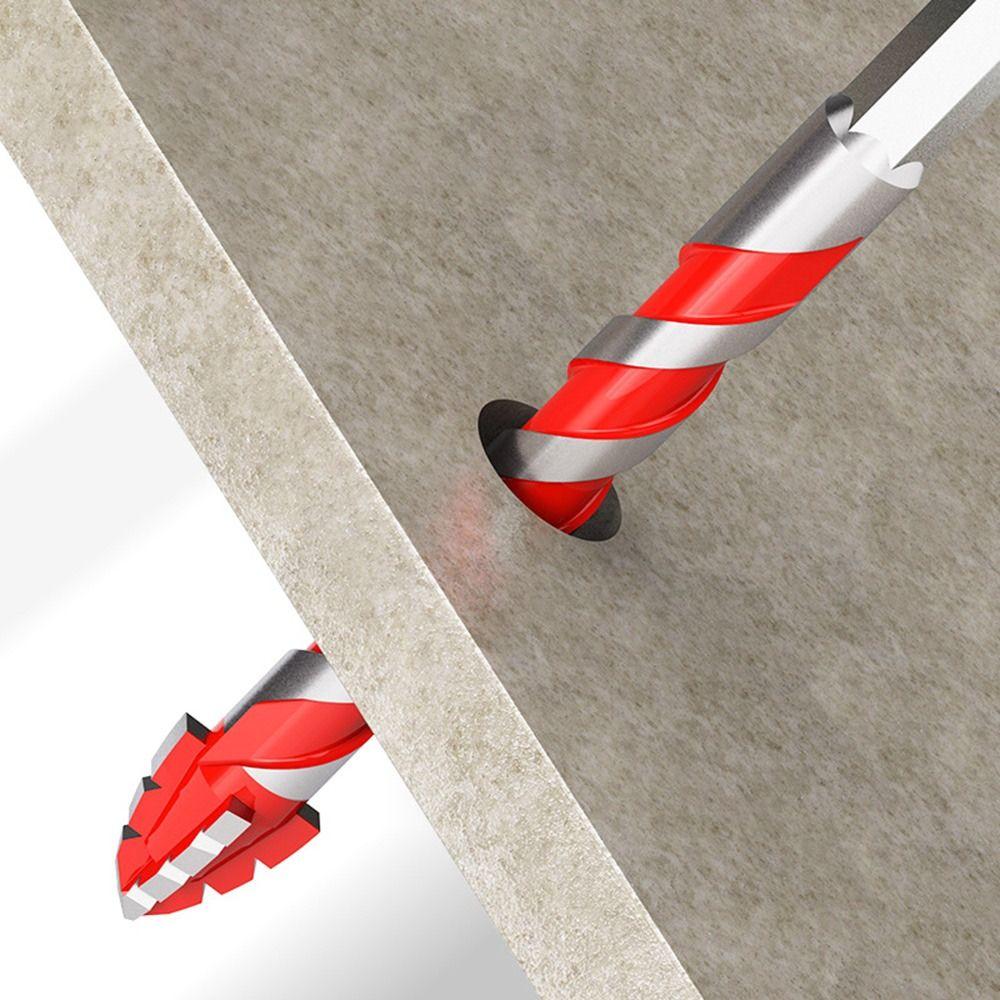 Skewed Head Eccentric Drill Bit Serrated Hexagonal Shank Drill Bit Set  Drilling Tool