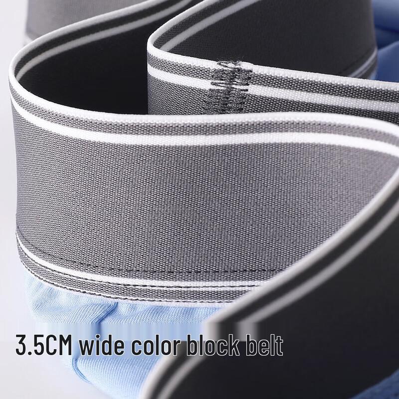 Ordifen Men's 3A Antibacterial Seamless Boxer Briefs 3-Pack