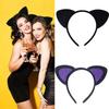 Plastic Cats Ear Hairband For Cosplay Party Costume Daily Wear Hairhoop Comfortable Face Washing Hairband for Women