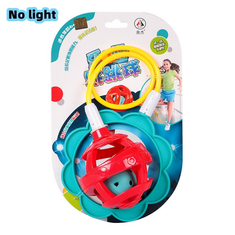 Upgraded Flash Jumping Rope Ball Kids Outdoor Fun Sports Toy Exercise Coordination And Balance Hop Jump Toy Ball