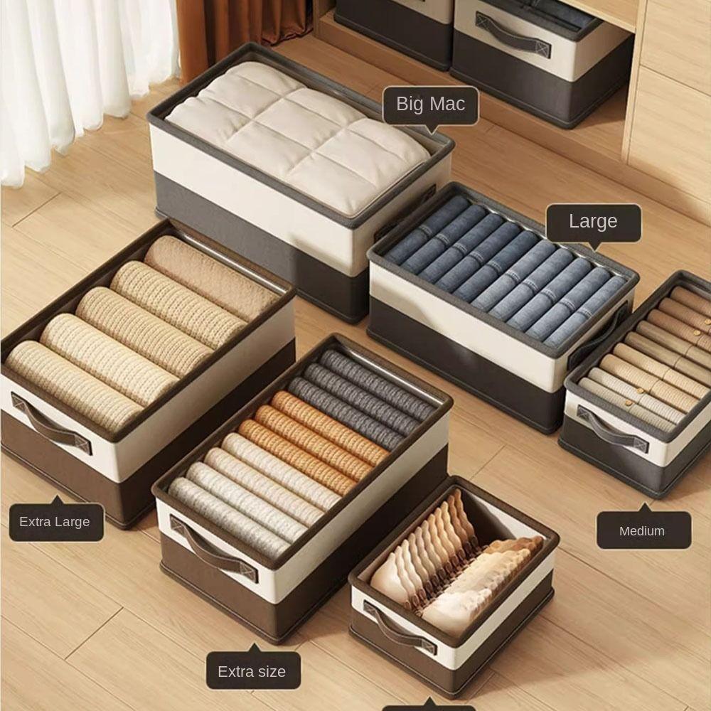 

Складные органайзеры для ящиков шкафа, контейнеры для хранения домашней одежды