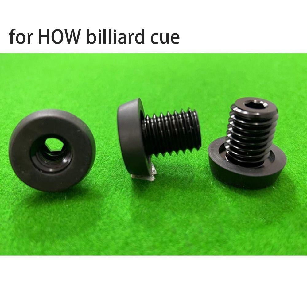1Pcs Billiard Extension Accessory Billiard Cue Bumper Pool Cue Block Butt Back Plug Screw Rubber for MEZZ/Universal/HOW/PERI