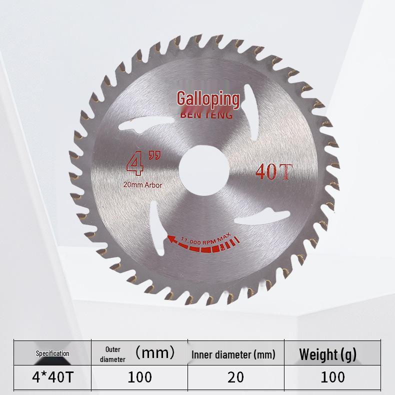 Benton Alloy Sharp Saw Blade for Wood and Metal Cutting
