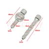 Screw Lock Stainless Steel Male Chastity Device Cock Cage with Arc Penis Ring Sex Toys for Men Urethral Lock Adult Game