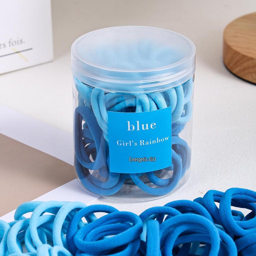 High-Elasticity Hair Ties for Girls - Gentle on Hair, Perfect for Children's Hairstyles