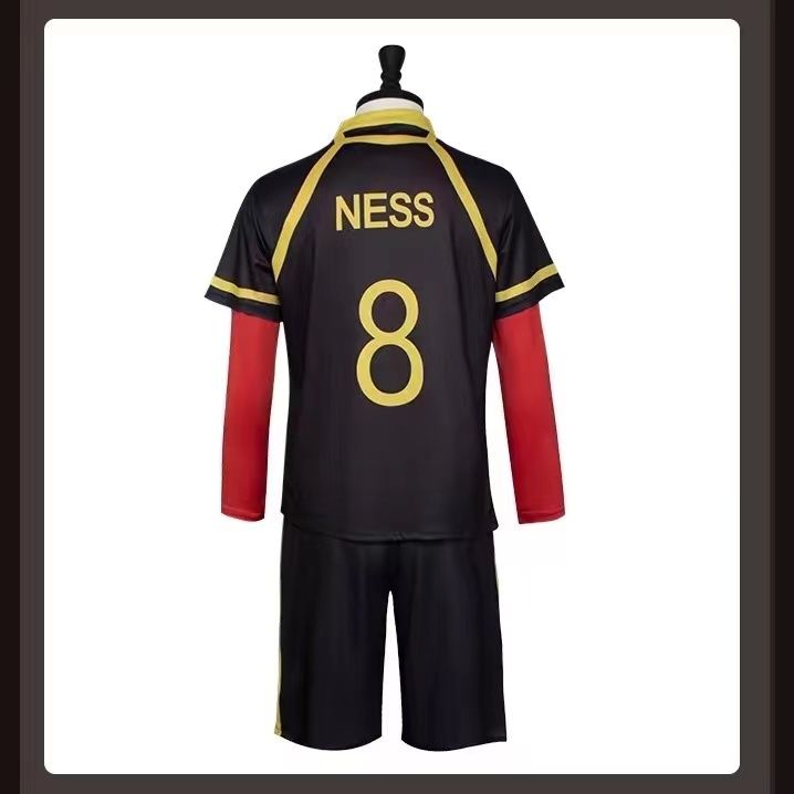 Blue Lock Anime Cosplay Costume Nagi 8 Ness 10 Kaiser Isagi Reo Sae Shidou Cosplay Jersey Shorts Matching Set Uniform Train Suit
