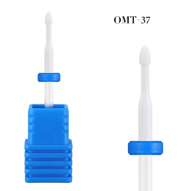 Electric Nail Drill Bit Milling Cutter Ceramic Tungsten Carbide Polishing Grinding Head For Manicure Cutters Nail Art Tools