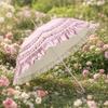 Long-Handle Sun Umbrella Elegant Automatic Open Sunshade Waterproof