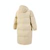 Timberland Recycled Down Puffer Solid Color Hooded Comfortable Long Sleeve Down Jacket Women outerwear Off-White A5ZC3-EFL