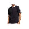 Adidas Originals Trefoil Crew Neck T-Shirt Men Tops Black ED5609