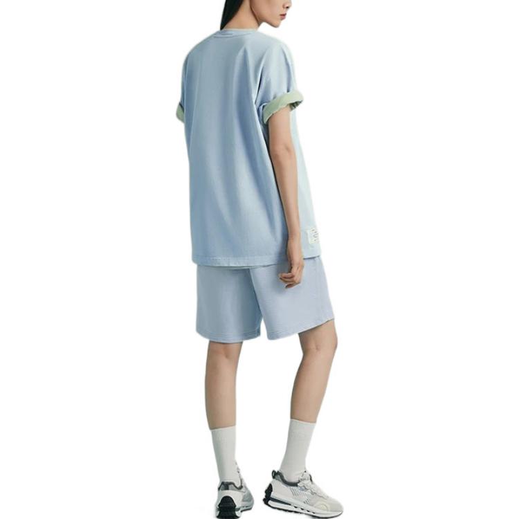 Li Ning Sports Trendy Collection Casual Shorts Men's Blue AKSS315-8