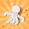 Fluffy Cat Toy with Octopus Shape Soft Non-Shedding Rabbit Fur Toy Interactive Play And Anxiety Relief Cat Chew Toy