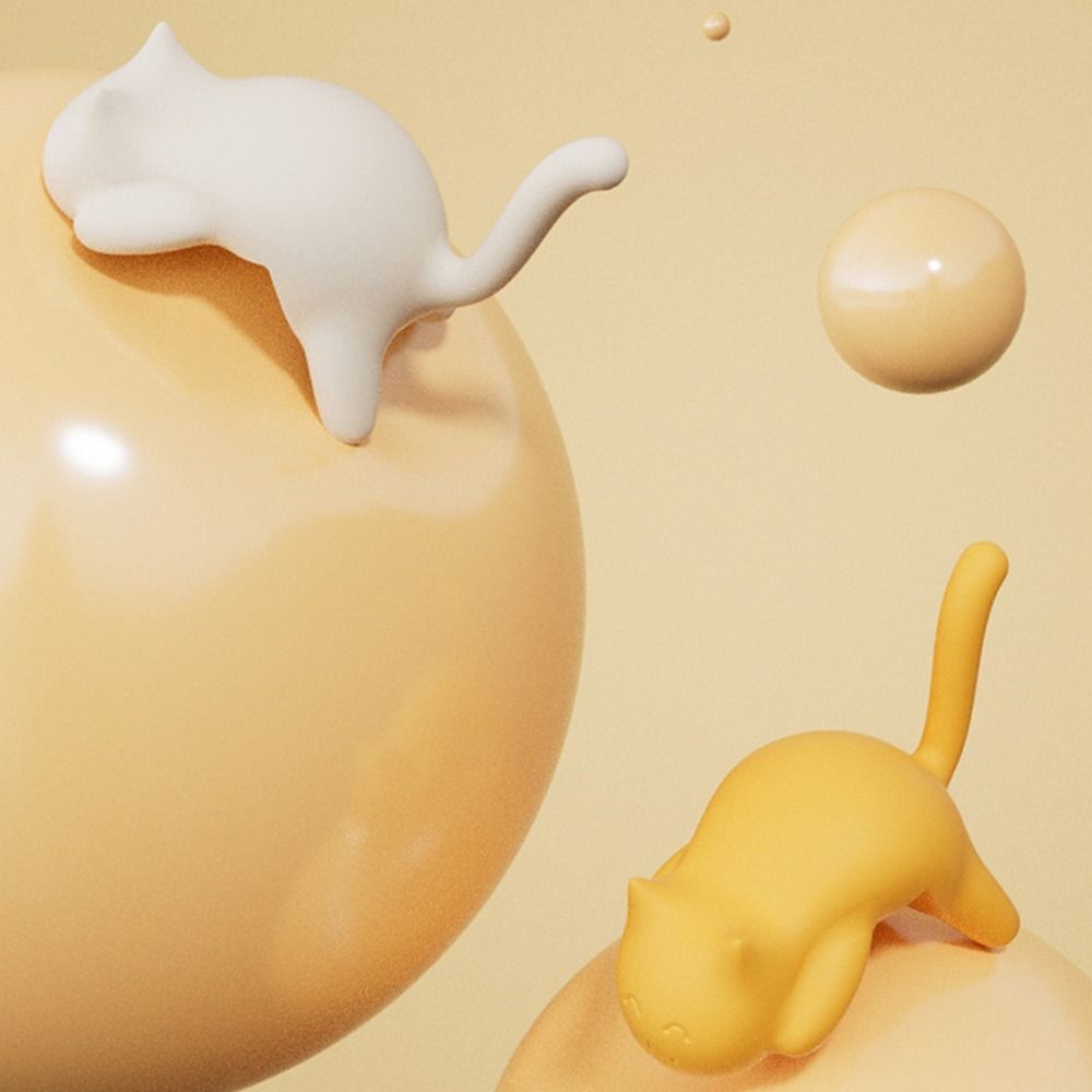 Punch-free Bag Hook Portable Decor Desk Side Hooks New Cat School Bag Hook