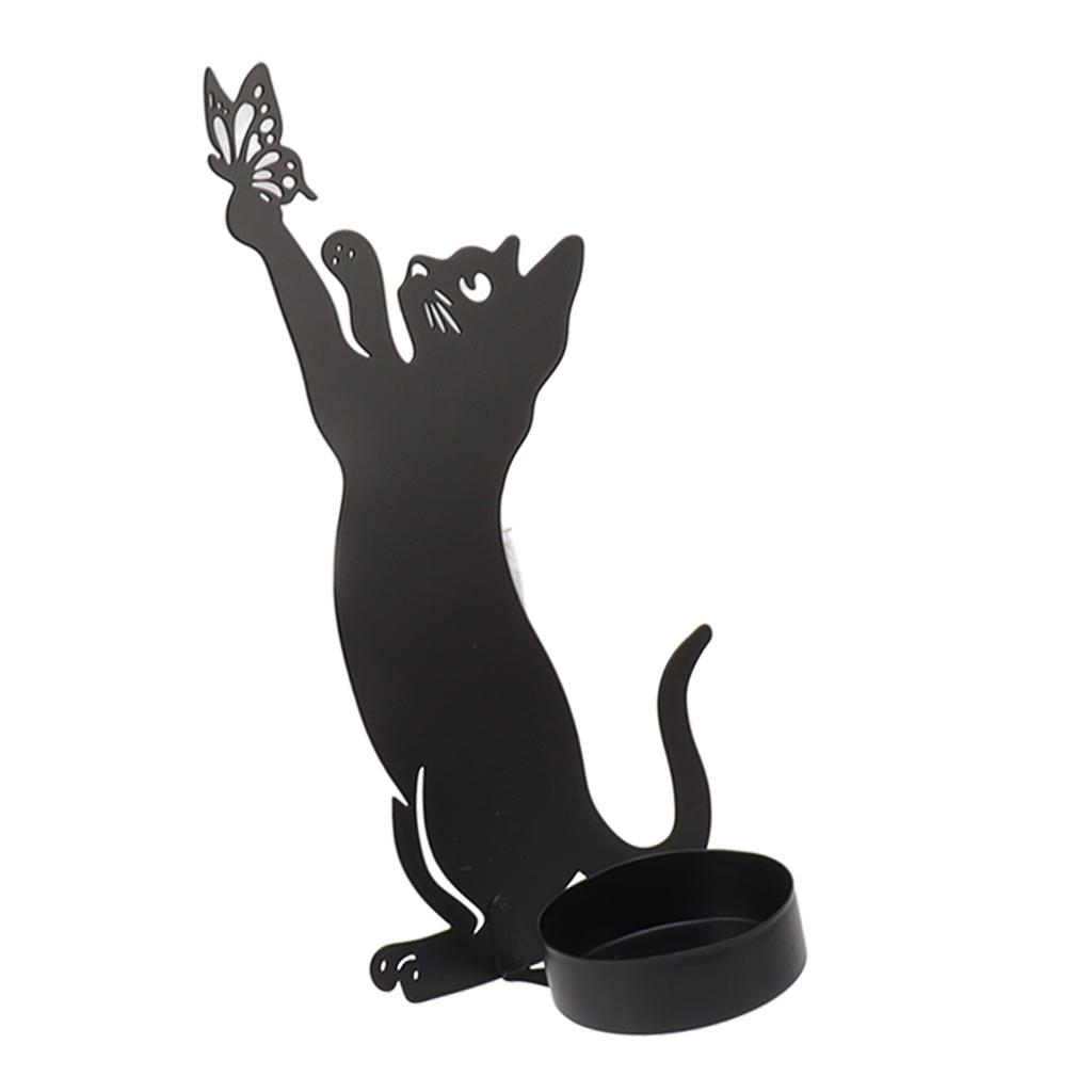 Home Decor Candlestick Durable Cat Candle Holder Decorative Candlestick Holder for Home Decor