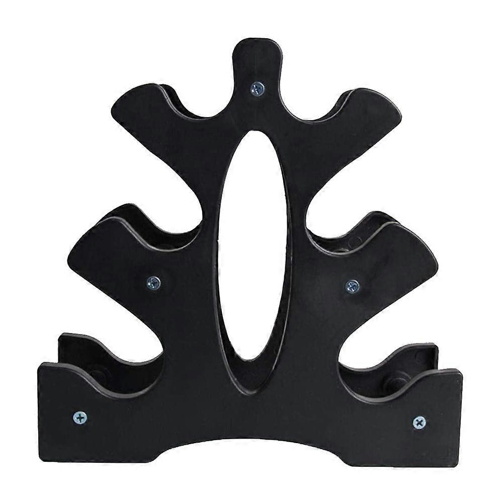 Dumbbell Display Rack Dumbbell Organizer Floor Protection Black 23.00x23.00x8.00cm 1Pack
