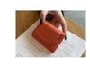 RFID Anti-Theft Mini Ladies Tri-Fold Leather Wallet with Coin Purse & Card Holder