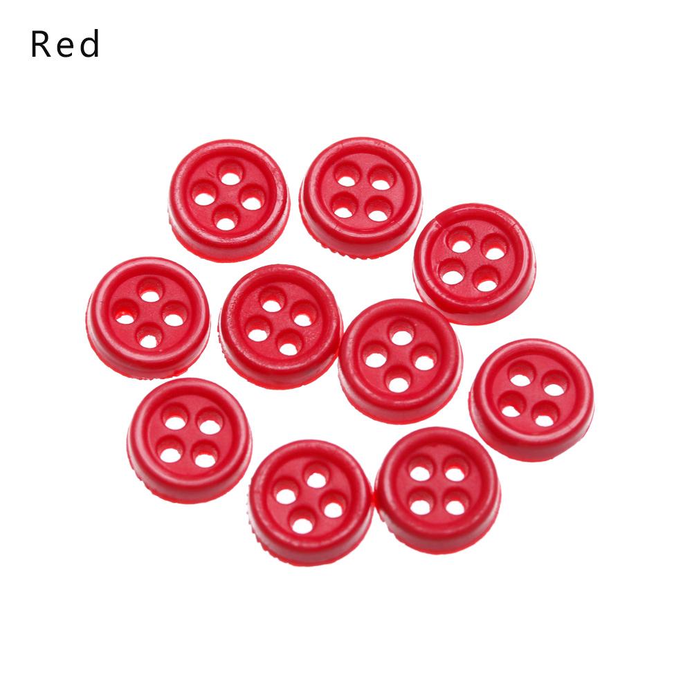 20/40pcs 5mm Mini Button DIY Doll Clothes Metal Printed Buckle Heart Pattern Buckles for 1/6 Doll Clothing Sewing Accessories