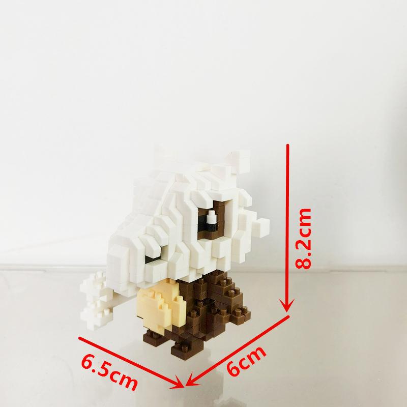 Anime Pokémon Building Blocks Assembly Anime Charizard Doll Blastoise Bulbasaur Gengar Bricks Figures Toy for Kid Gift