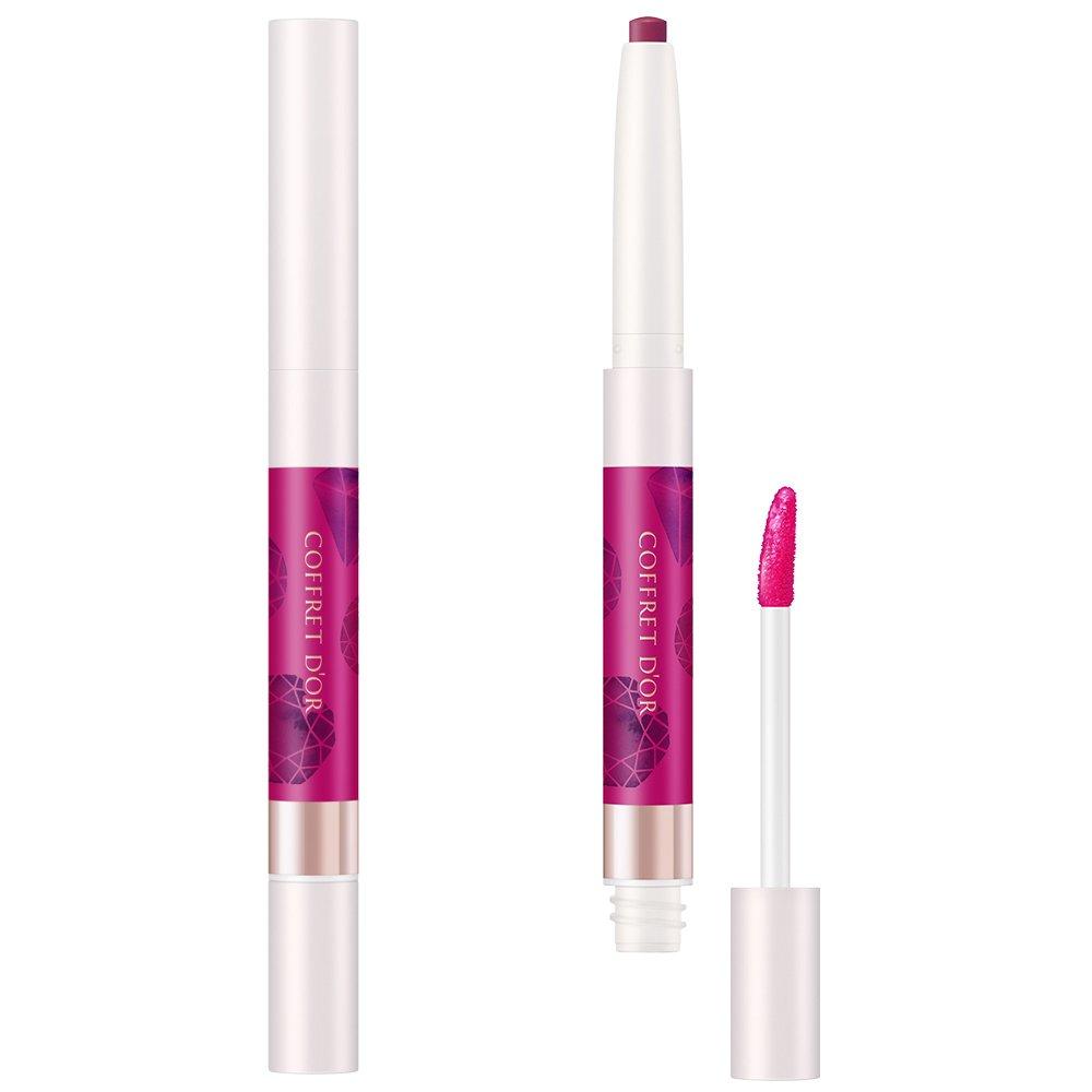 Coffret Bijoux Collection Double Rouge Tint Matte 03 Cassis Rose D Or & розовый