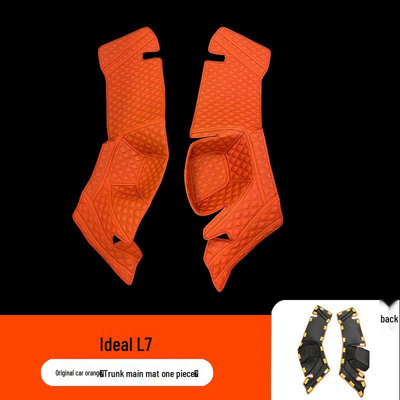 Ideal L7 Bagaj Paspası: Araba İçi için Tam Çevre Arka Bagaj Paspası, Orijinal Araba Rengine Uygun