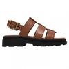 Clarks Womens/Ladies Orinoco3 Fisherman Leather Chunky Sole Flat Sandals