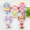 Cartoon DIY Resin Accessories: Skirt Girl Handmade Cream Glue for Hair Clips, Phone Cases, Keychains, and Crocs Buckles.