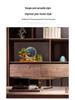 Pine Sand Painting Pen Holder Ornament: Luxurious Desktop Decoration Gift for Leaders and Teachers