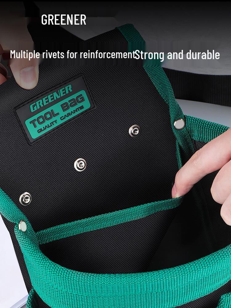 Sturdy Multifunctional Tool Belt Pouch for Electricians & Carpenters