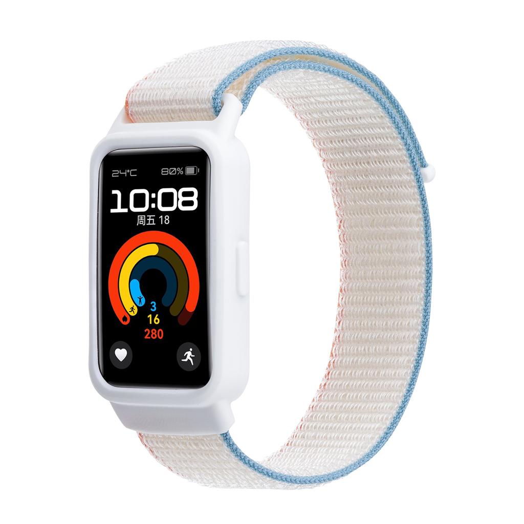 Nylon Loop For Huawei Band 9 8 7 6 Strap Smartwatch Replacement Belt Correa Breathable Sport Bracelet for Huawei Band9 Band8 7 6