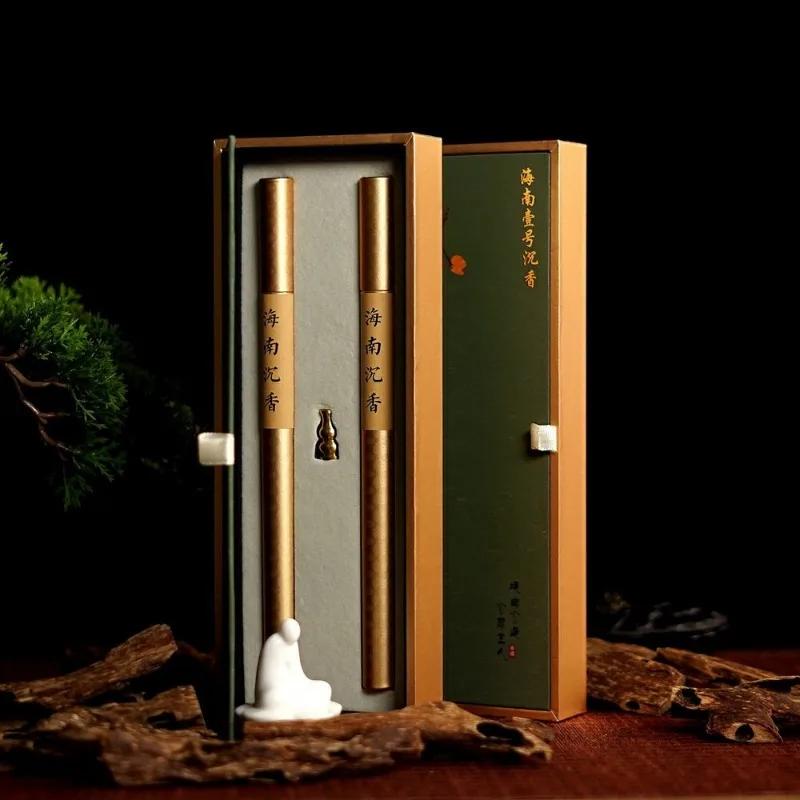 

Hainan Agarwood Thread Incense Gift Box Home Indoor Natural Incense Purification Air/soothing Spirit/meditation Aromatherapy Hainan agilawood