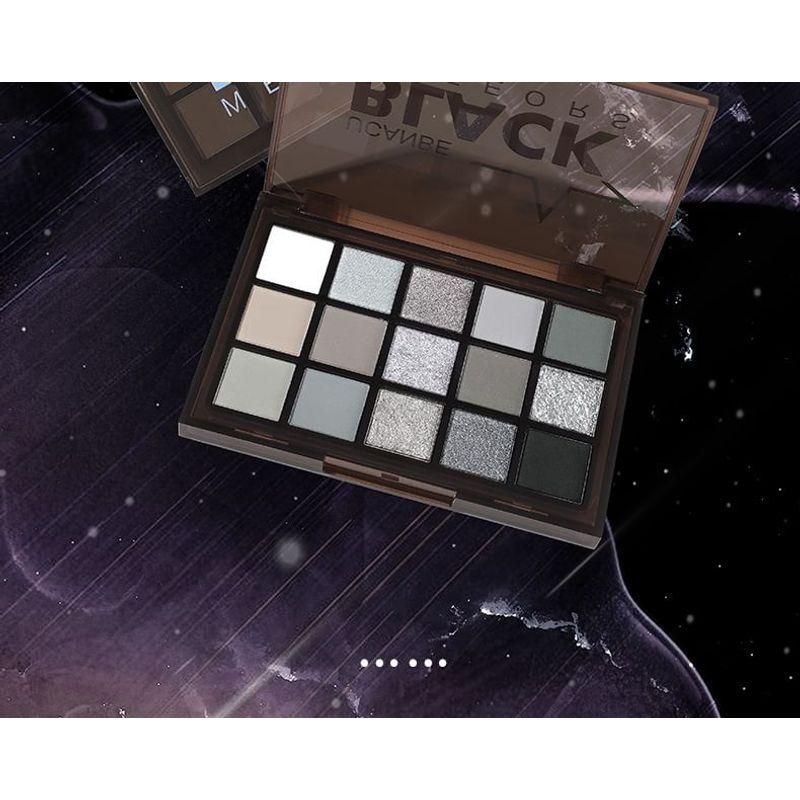 UCANBE - Black Meteors 15-Color Eyeshadow Palette