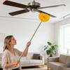Long-HandLED Microfiber Ceiling Fan Duster - Slanted