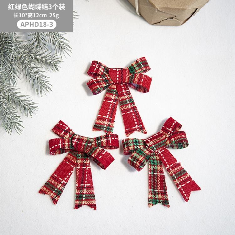 Decorative Christmas Cabinet Bowknot Sturdy and Fade Resistant Portable Accessory for Indoor Designers Daily Use