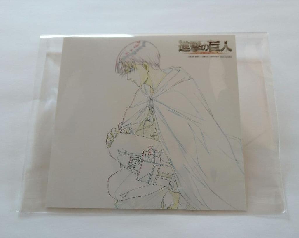 [USED] Attack On Titan Card WIT STUDIO Levi