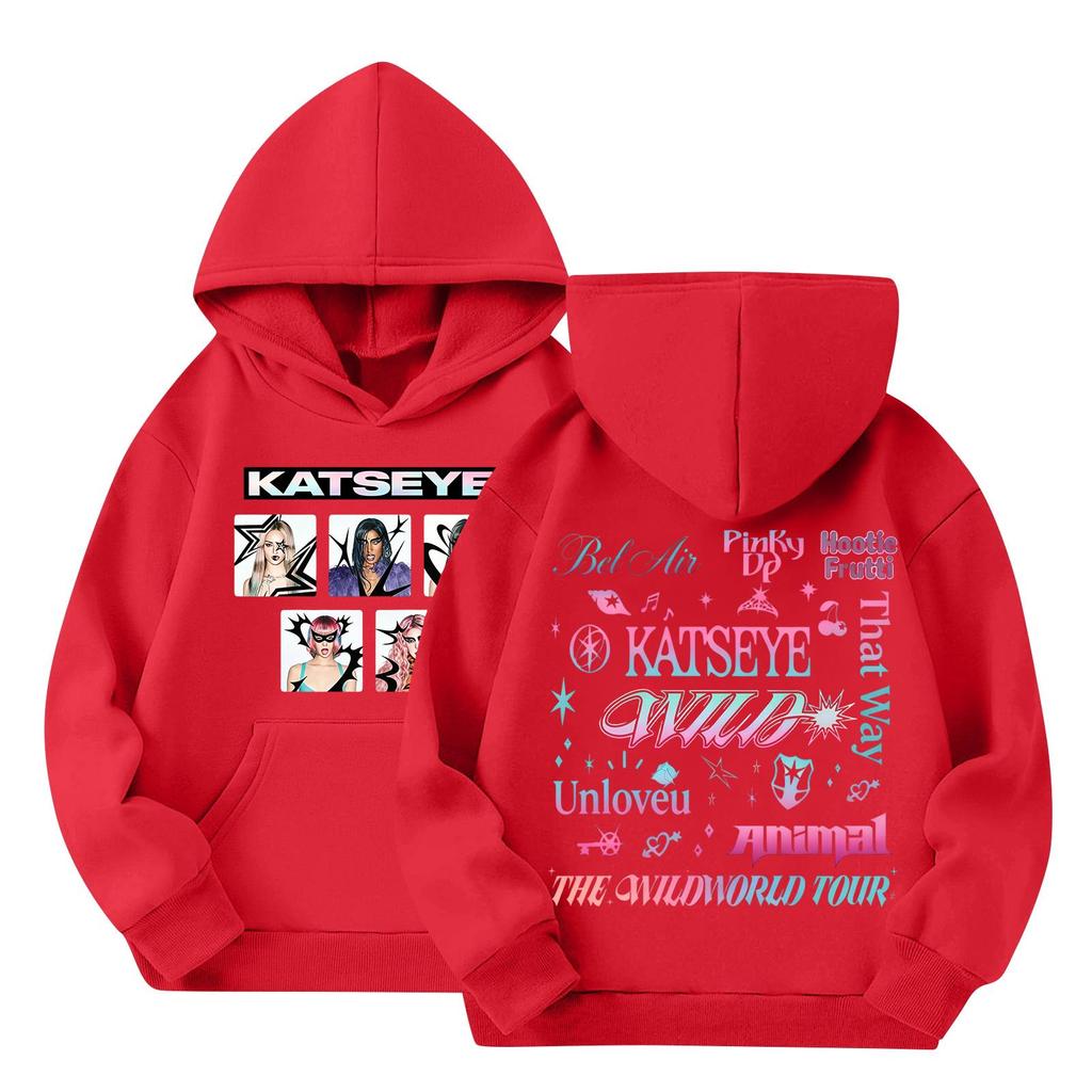 Unisex Kids Long Sleeve Printed Pullover Hoodie, Comfortable Casual Top for Boys and Girls