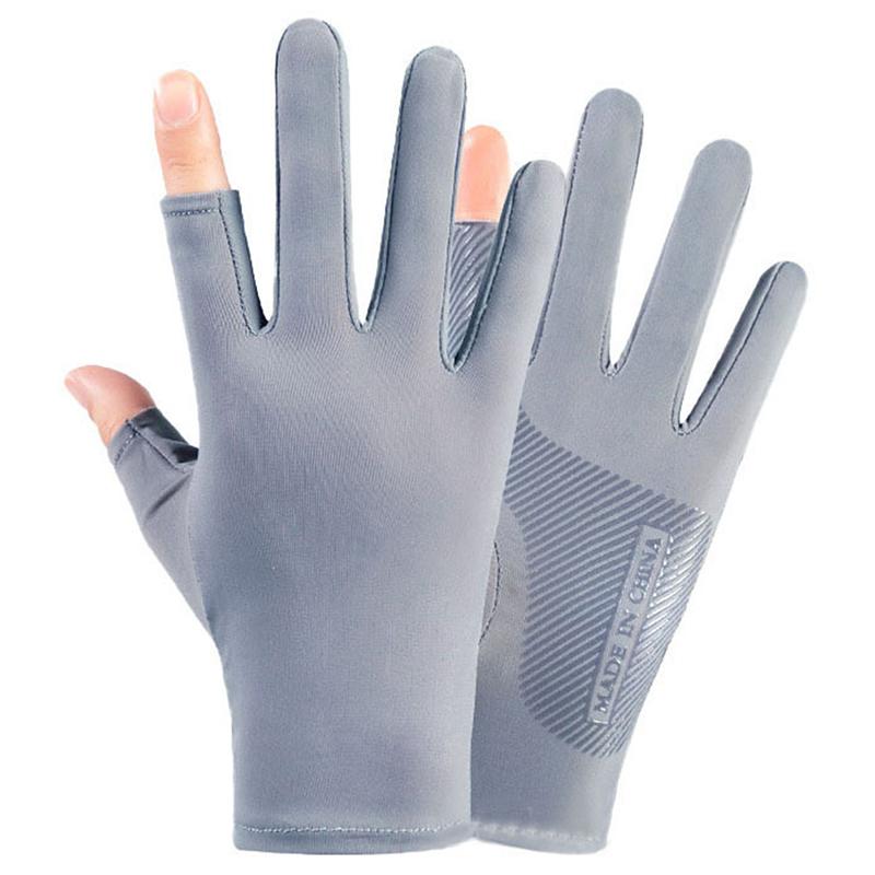 

Новые перчатки для мотогонок Ice Silk, нескользящие, дышащие, для спорта на открытом воздухе, для рыбалки