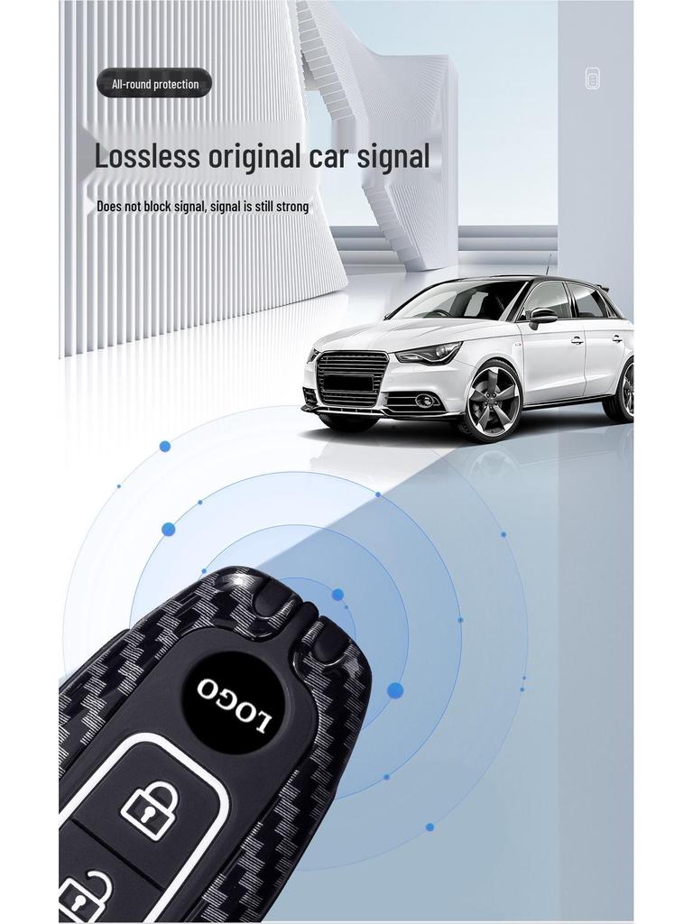 Nissan Key Cover for 14th Gen Sylphy, Bluebird, Teana, Qashqai, and Kicks