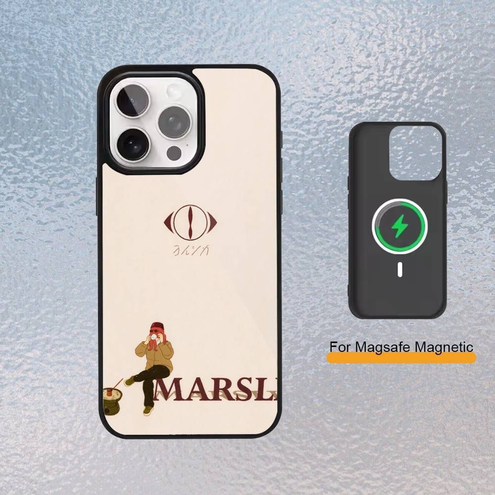 Band Y-Yorushikas Phone Case For iPhone Magsafe Magnetic 17,16,15,14,13,12,11  Wireless Charging cover