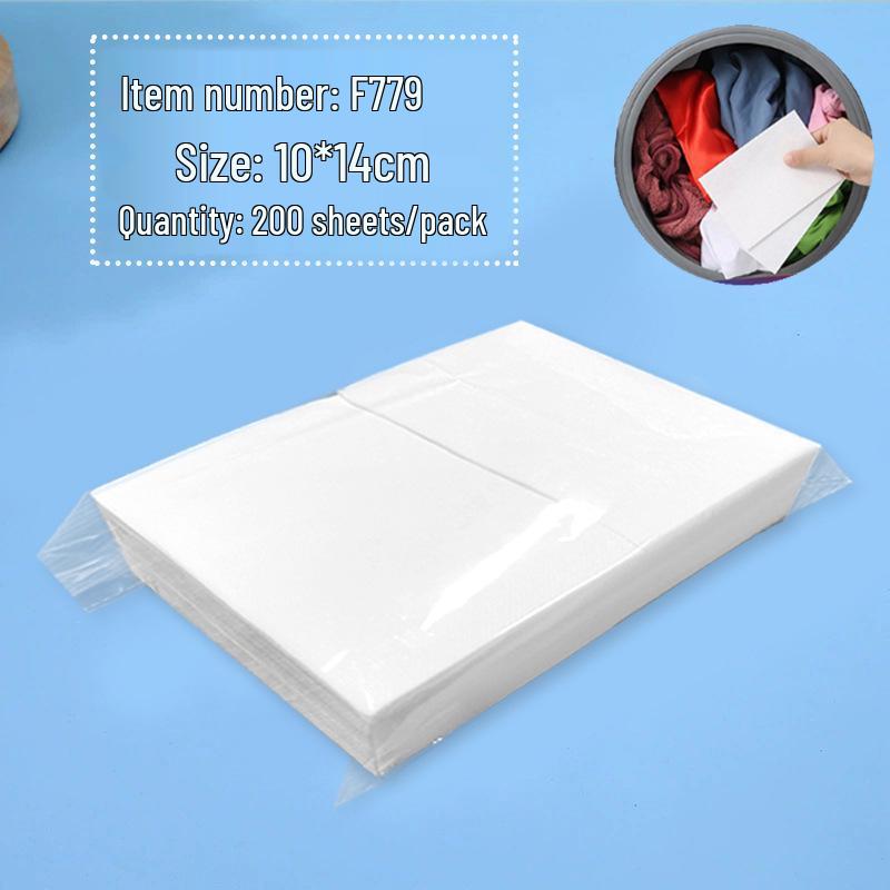 Color Absorbing Anti-Bleeding Laundry Sheets – Prevents Stains and Maintains Color.
