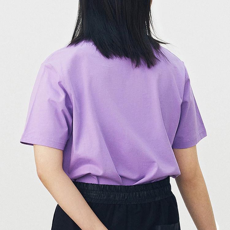 Vans Logo Print Casual Sports Short Sleeve T-Shirt Unisex Tops Lavender VN0A4MM6Z71