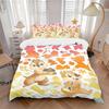 3pcs Lively Chip & Dale Print Cover Set Ultra Soft, Breathable, and Comfortable Bedding with Stylish Design for Bedroom and Guest Room Decor 1 Co