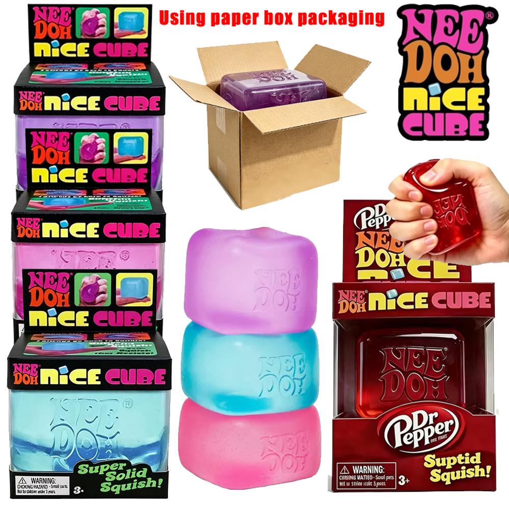 Favorite Toy 2026 New Squishy Schylling Needoh Nice Cube Sensory Toy Fidget Squishies Needooh Needoh Anti-Stress Blocks Pressure Relief Toy