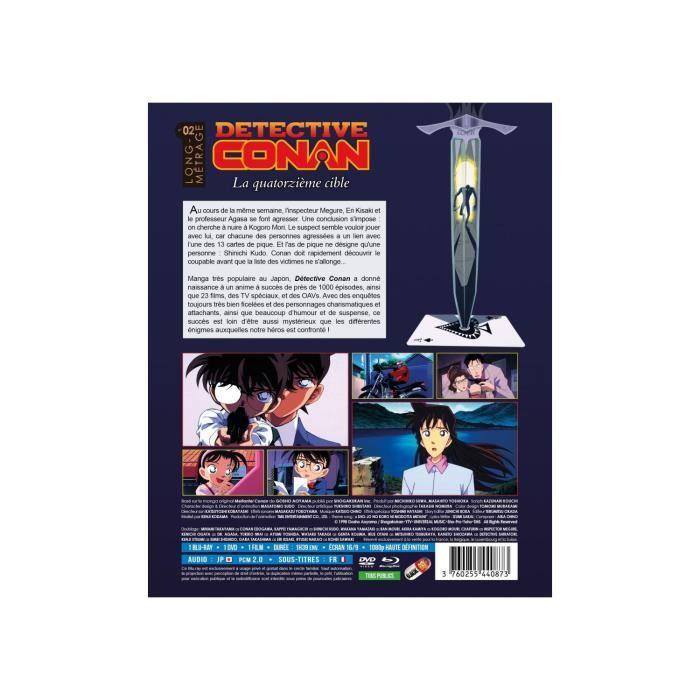 Film 02 - BLACKBOX - Détective Conan - Combo Blu-ray + DVD - Japonais - Tous publics - 1,78:1