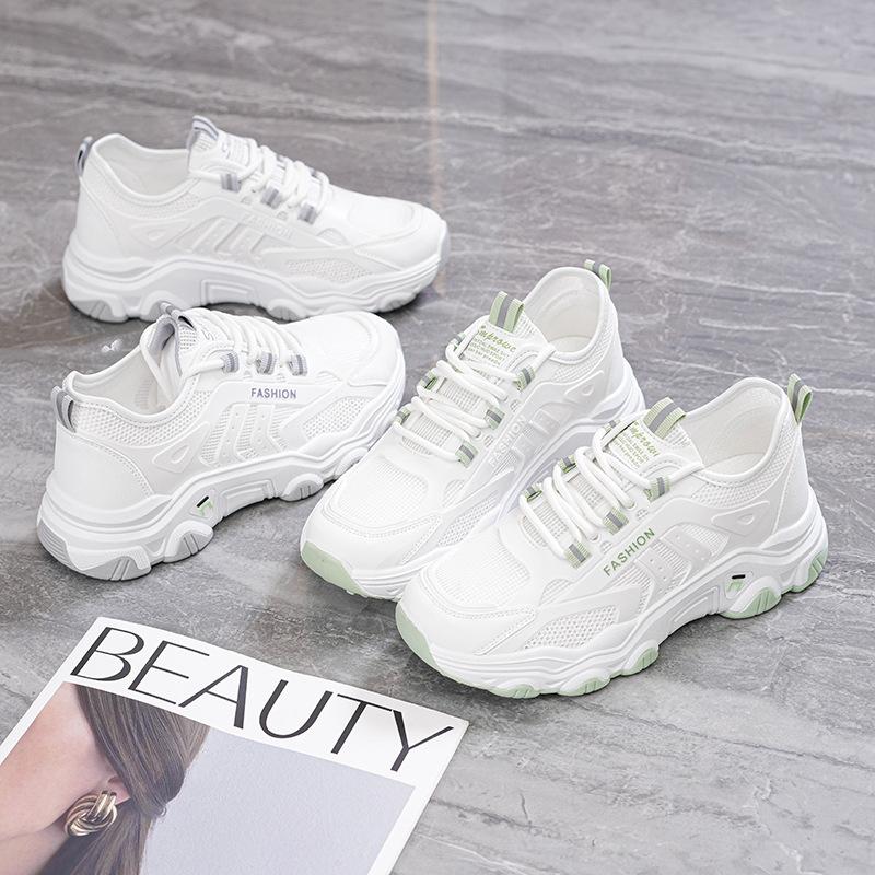 Summer New Mesh Dad Shoes Ins Breathable Casual Sneakers L