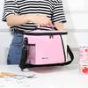 Large Capacity Color Block Insulated Crossbody Lunch Bag & Picnic Tote