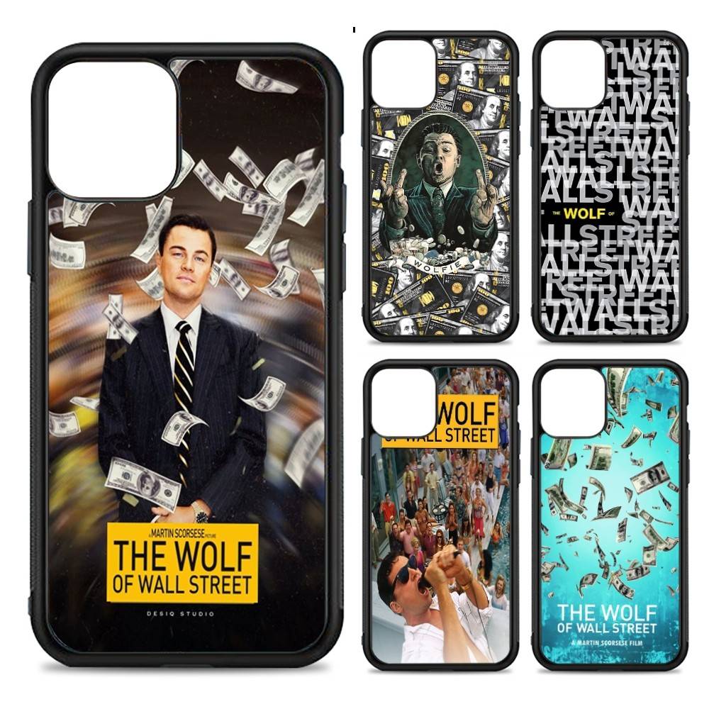 TV The W-Wolf Of W-Wall S-Street For IPhone 17 16 15 14 13 12 11 Pro Max Plus Mini PC+TPU Back Phone Cover